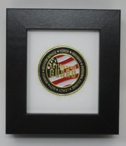 MILITARY CHALLENGE COIN 1.75" (NOT INCLUDED) SMALL DISPLAY FRAME