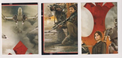 3 Puzzle  Karten Topps Star Wars - Rogue One - Nr. 94, 97, 99 - Bild 1 von 2