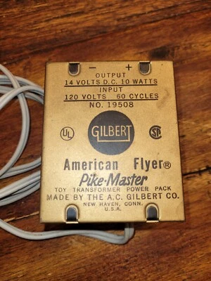 Gilbert American Flyer Pike-Master Toy Slot Car Transformer - Image 1 of 4