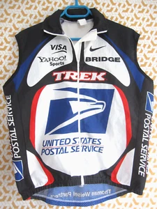 Maillot Cycliste US United Postal Nike vintage usps coupe vent jersey - 2 / S - Imagen 1 de 6