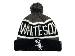 CHICAGO WHITE SOX schwarz warm '47 MLB BASEBALL WINTER BEANIE Team Mütze Fan Skimütze - Bild 1 von 6