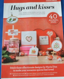 Design Library Hugs & Kisses 40 Romantic Motifs Cross Stitch Chart - Picture 1 of 4