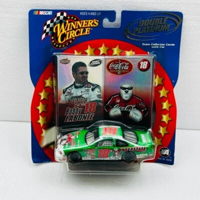 Winners Circle Double Platinum Bobby Labonte #18 1:43 Car Coca Cola - Image 1 of 2