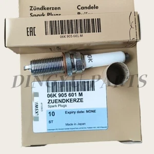06K905601M 8X OEM spark plugs for Audi S6 S7 A8 S8 RS6 RS7 4.0T RS3 TTRS 2.5T - Picture 1 of 6