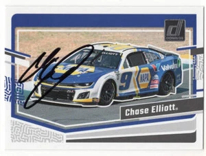 AUTOGRAPHED Chase Elliott 2024 Donruss Racing (#9 NAPA Next Gen Car) Signed NASC - Picture 1 of 2