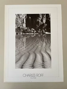 CHARLES ROFF PHOTOGRAPHY, “LOW TIDE,1980”,RARE AUTHENTIC 1980’s POSTER - Picture 1 of 7