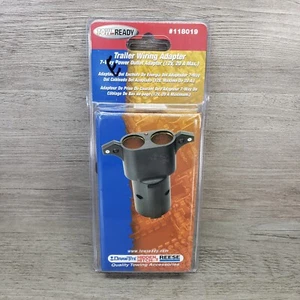 Draw-Tite 118019 Tow Ready Black 7-Way to Cigarette Lighter Plug Wiring Adapter - Bild 1 von 5