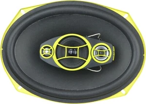 GROUND ZERO 7X10" PAIR 1200 WATTS SPL OVAL SPEAKERS COAXIAL 600 WATTS MAX LOUD - Picture 1 of 4