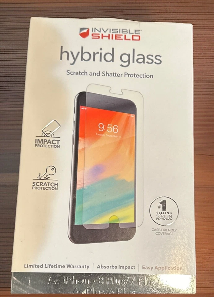 ZAGG Invisible Shield Hybrid Screen Protector for iPhone 6/7/8 Plus - Image 1 of 1