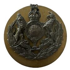 1930s Original WW2 AIF Australian Military Coat of Arms Officer Badge ANZAC