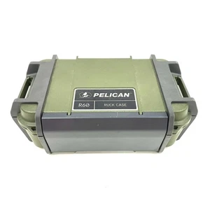 Pelican R60 Personal Utility Ruck Case Rubber Bumpered Waterproof Storage Box - Picture 1 of 6