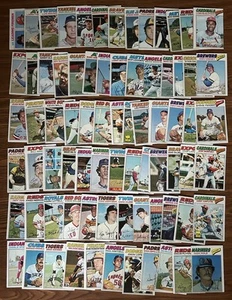 1977 Topps baseball 285 diff Niekro, Carew, Eckersley, Jenkins, Bench, Perez + - Picture 1 of 5