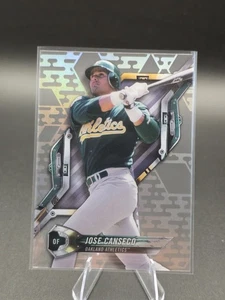 2018 Topps High Tek Jose Conseco Ht-jca Pattern 3 Rhombuses/triangles - Picture 1 of 2
