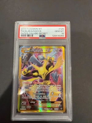 Alakazam EX (Secret) 125/124 Fates Collide Holo - Image 1 of 2