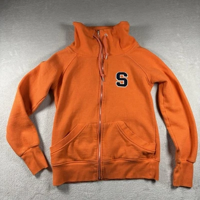 Syracuse Women’s M Orange Sweater Full Zip Colosseum Y2K Grunge Champion - Image 1 of 4