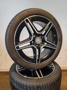 4 Winterräder 225/45R18 Mercedes A B CLA Klasse W177 W247 C118 18" AMG Alufelgen - Bild 1 von 9