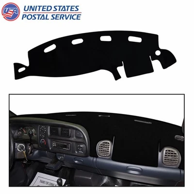 For Dodge Ram 1500 2500 1998-2001 Dash Mat Car Dashboard Cover Mat Non-slip - Image 1 of 4