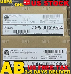 Modulo ingresso analogico CompactLogix 8 Pt 2022-2023 nuovo sigillato in fabbrica AB 1769-IF8 - Foto 1 di 1