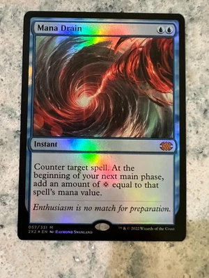 Mana Drain - Foil - NM - Double Masters 2022 - MTG - Image 1 of 2