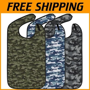 Adult Clothing Protector with Crumb Catcher - Picture 1 of 9