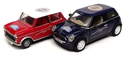Corgi escala 1/36 CC99175 - Rover Mini Cooper y BMW Mini One D LM Show 2004 Foto 1 de 4