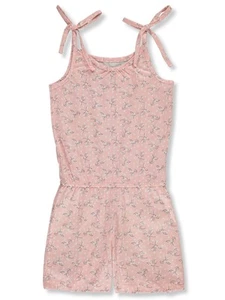 Pink Angel Girls' Ribbon Romper Color: gray Size: 14 - Picture 1 of 4