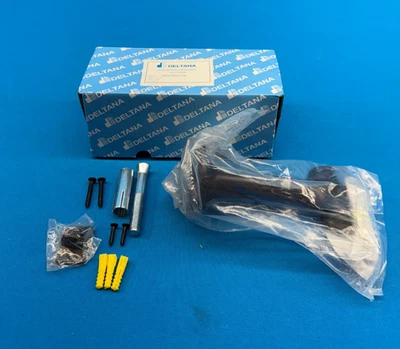 Deltana DSF630U10B 6" Solid Brass Heavy Duty Door Stop Floor Mount Bumper - Image 1 of 4