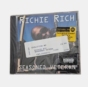 Richie Rich – Seasoned Veteran Def Jam Music 1996 Hip Hop Gangsta CD Sealed - Picture 1 of 4