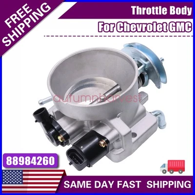 Throttle Body 88984260 New Fits 00-02 Chevrolet Silverado 1500 GMC Sierra 2500 - Image 1 of 4