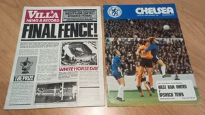 West Ham United v Ipswich Town 1974/75 FA Cup S/Final & Replay select from menu - Picture 1 of 3