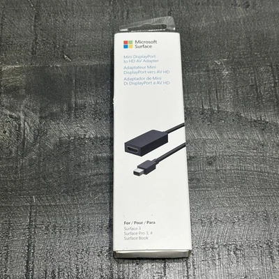 OEM Microsoft Surface Mini DisplayPort DP Male to HDMI Female Adapter Cable NEW! - Image 1 of 2