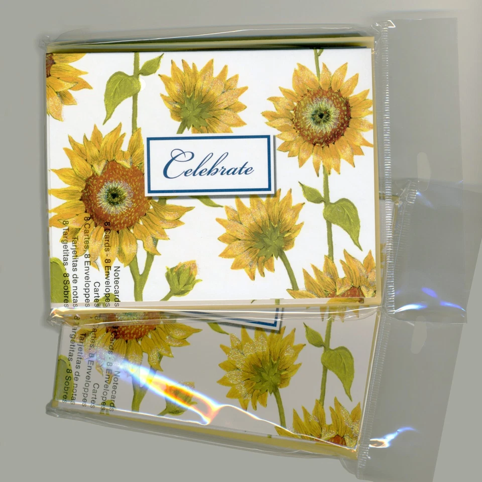 16 cartões de nota "Celebrate" com envelopes, Studio18, lote com 2 pacotes lacrados de fábrica - Imagem 1 de 3