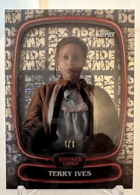 2025 Topps Stranger Things High Tek Terry Ives 11's Mother Upside Down 1/1 - Image 1 of 3