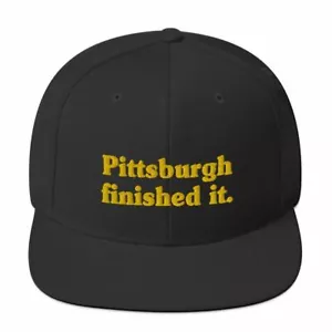 Pittsburgh Finished It Hat - Picture 1 of 11