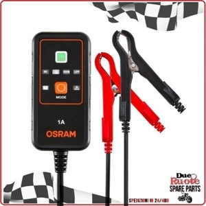 CARICABATTERIA MANTENITORE OSRAM 6V 12V 1A PER BATTERIA MOTO LITIO - Foto 1 di 4