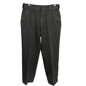 Cabelas Pants Mens Size 32X28 Wool Whip Cord Green Outdoor Hunting Vintage Retro - Picture 1 of 12