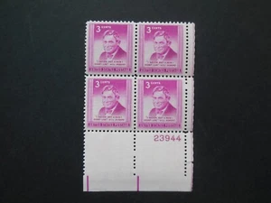 #975 3c Will Rogers Plate Block #23944 LR MNH OG VF - Picture 1 of 1