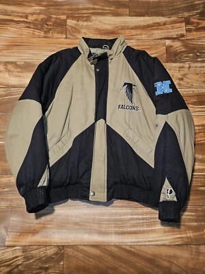 Chaqueta De Colección Atlanta Falcons NFL Deportes Jugador Profesional Abrigo De Colección Cremallera Talla Grande Foto 1 de 4
