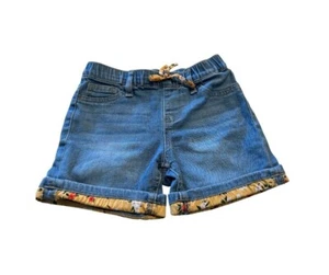 Dear Juniper Pull-On Denim Medium Wash Girls Shorts Sz 6X - Picture 1 of 5