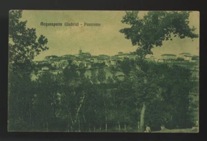 cartolina ACQUASPARTA panorama - Picture 1 of 1