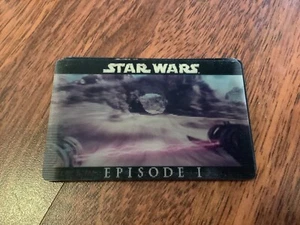 STAR WARS EPISODE 1 MINI-MOVIES 8 CARD SET LENTICULAR 3-D 24 FRAMES - Picture 1 of 3