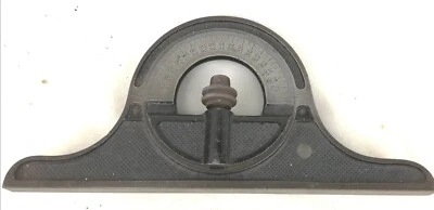 Starrett Machinist's Protractor Head w/ Bubble Level -7" Long - Image 1 of 4