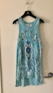 Casual Chic Sexy Bohemian CAMILLA Cotton Viscose Top Or Mini Dress Cover - Picture 1 of 22