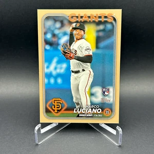 Marco Luciano 2024 Topps Update Gold 🟨 /2024 RC #US217 San Francisco Giants - Picture 1 of 1