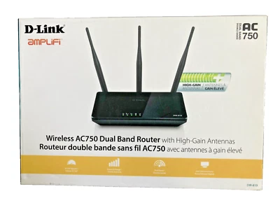 D-Link AC750 Dual Band Wireless Router (DIR-819)™ - Image 1 of 4