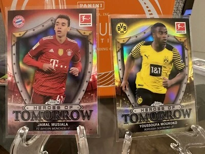 2021-22 Topps Chrome Bundesliga - Heroes of Tomorrow Pick'em - Image 1 of 4