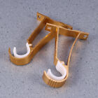  2 Pcs Ceiling Mount Rod Bracket for Curtains Holders Dual Purpose