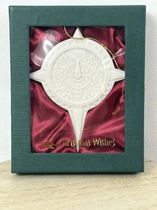 Christmas Wishes Compass Ornament Wisdom To Guide Your Path 2002 Demdaco 3" x 4" - Picture 1 of 12