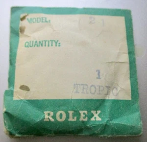 Original ROLEX TROPIC 21 SUPERDOMED FOR DAYTONA, 6239 6240 6241 6263 6265 NOS! - Picture 1 of 3