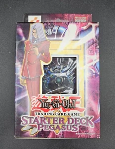 Vintage Original Yugioh 1st Edition Pegasus Starter Deck Factory Sealed - Picture 1 of 6